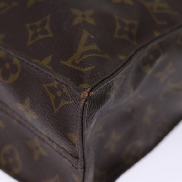 LOUIS VUITTON Monogram Sac Plat Hand Bag M51140 - Picture 15 of 16